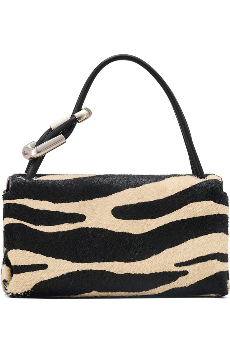 Marc Jacobs The Mini Lil' Link Zebra Genuine Calf Hair Bag, Alternate, color,