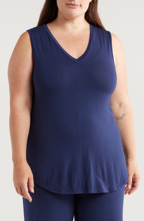 V-Neck Jersey Tank