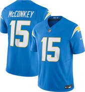 Nike Men's Nike Ladd McConkey Powder Blue Los Angeles Chargers Team Vapor F.U.S.E. Limited Jersey