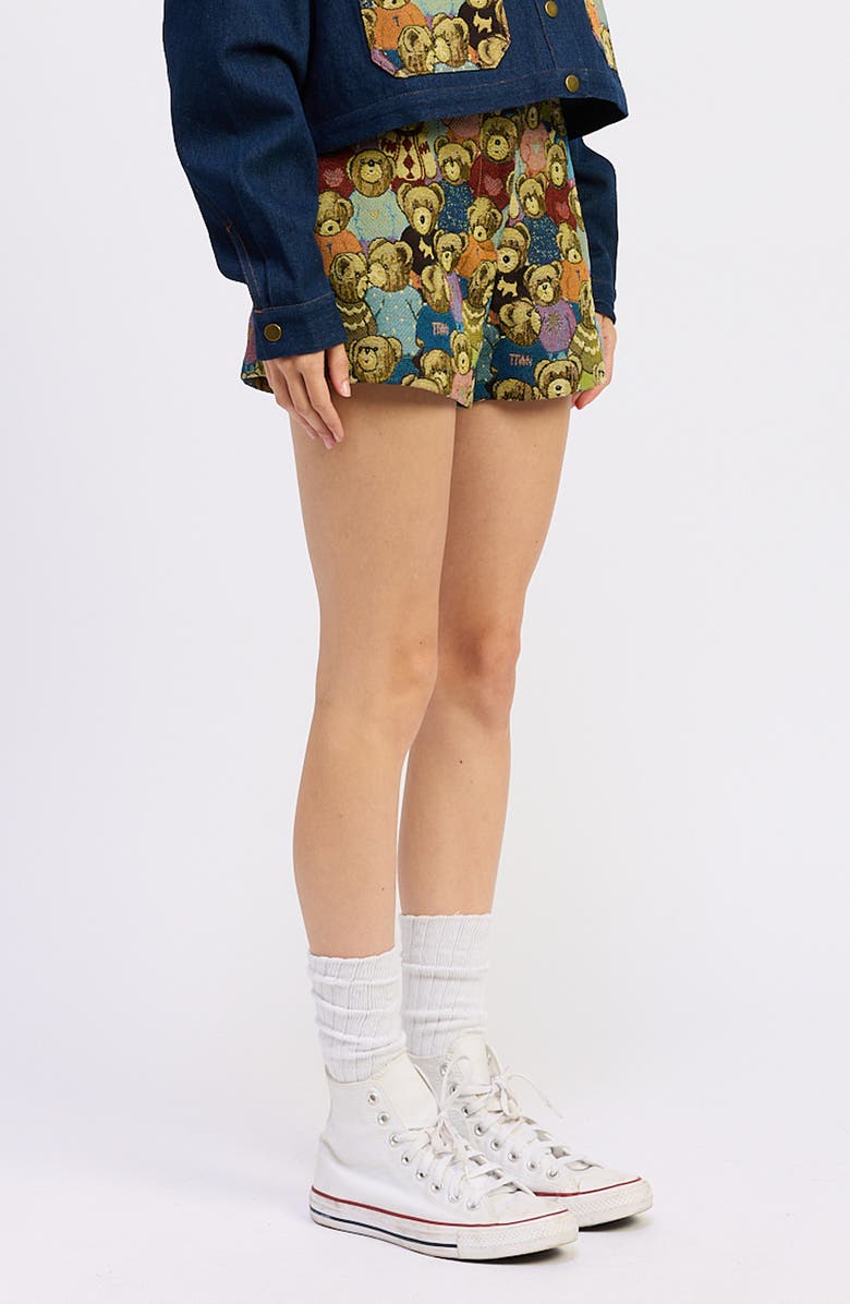 JACQUIE THE LABEL Bearlyn Woven Shorts, Alternate, color, 