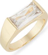 NORDSTROM RACK Rectangle Cut CZ Ring