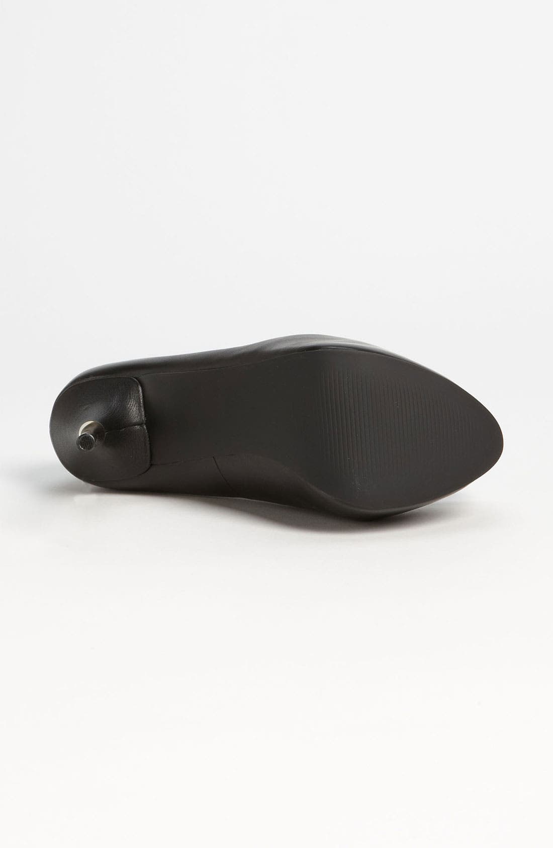 'Spikley' Pump, Alternate, color, BLACK LEATHER