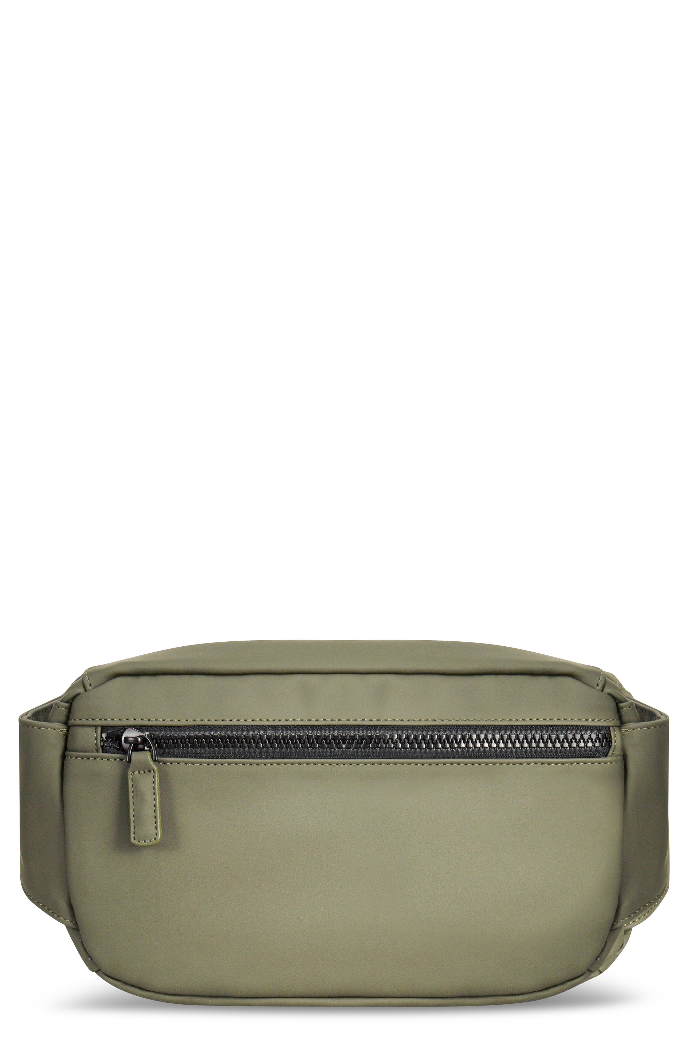 CHAMPS Onyx Waterproof Belt Bag, Main, color, Green