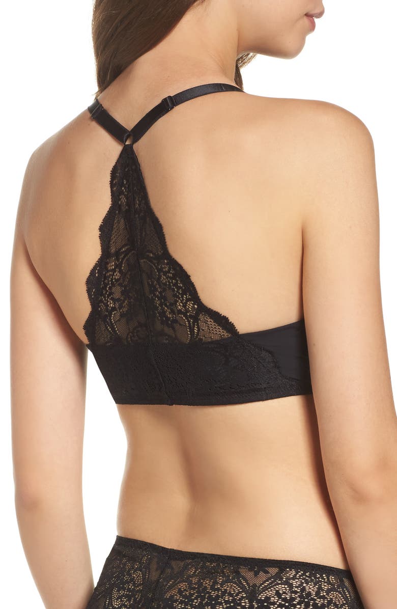 Wacoal Lace Impression Underwire Contour Racerback Bra, Alternate, color,