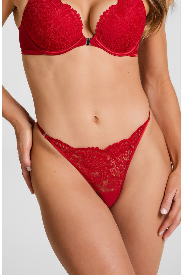 Whitney Lace Thong, Main, color, CHILI PEPPER