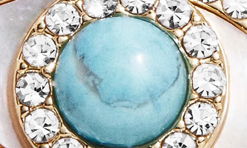 Baublebar Evil Eye Freshwater Pearl Drop Earrings In Turquoise