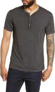 John Varvatos Regular Fit Henley T-Shirt