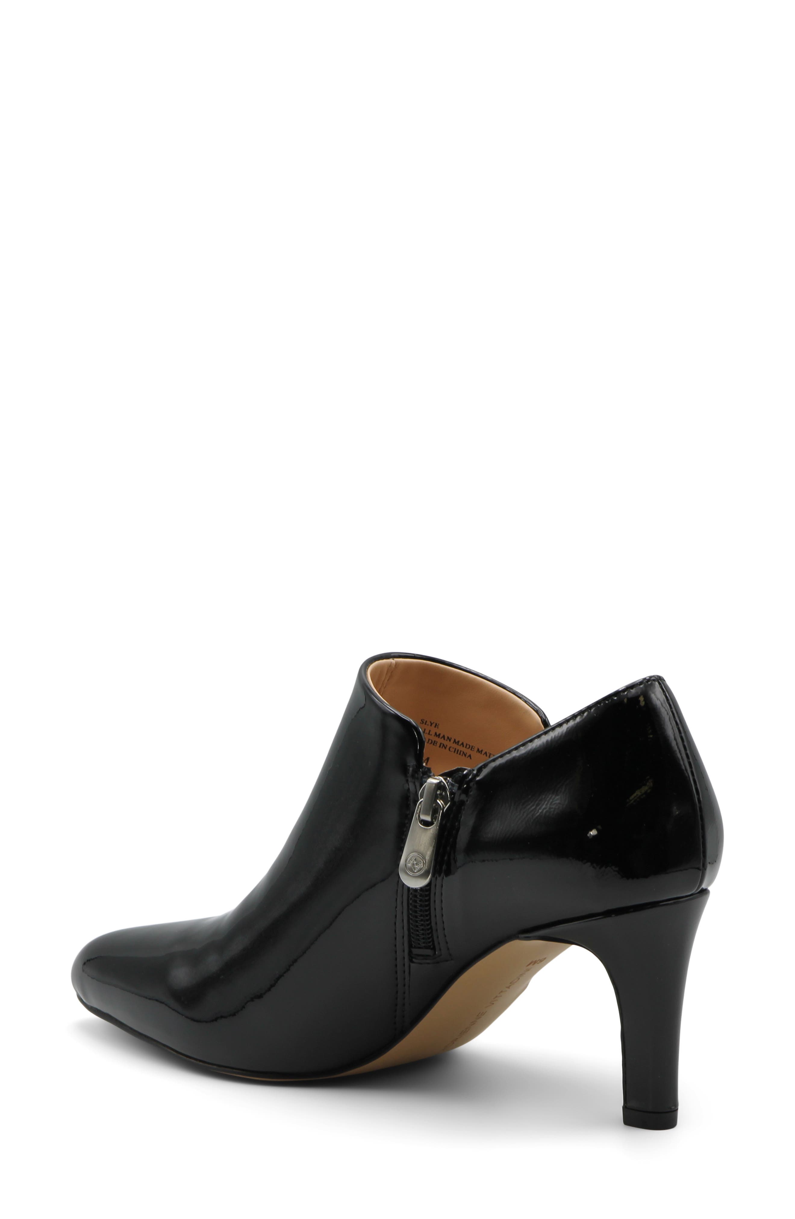 Adrienne Vittadini Slye Bootie, Alternate, color, Black Patent
