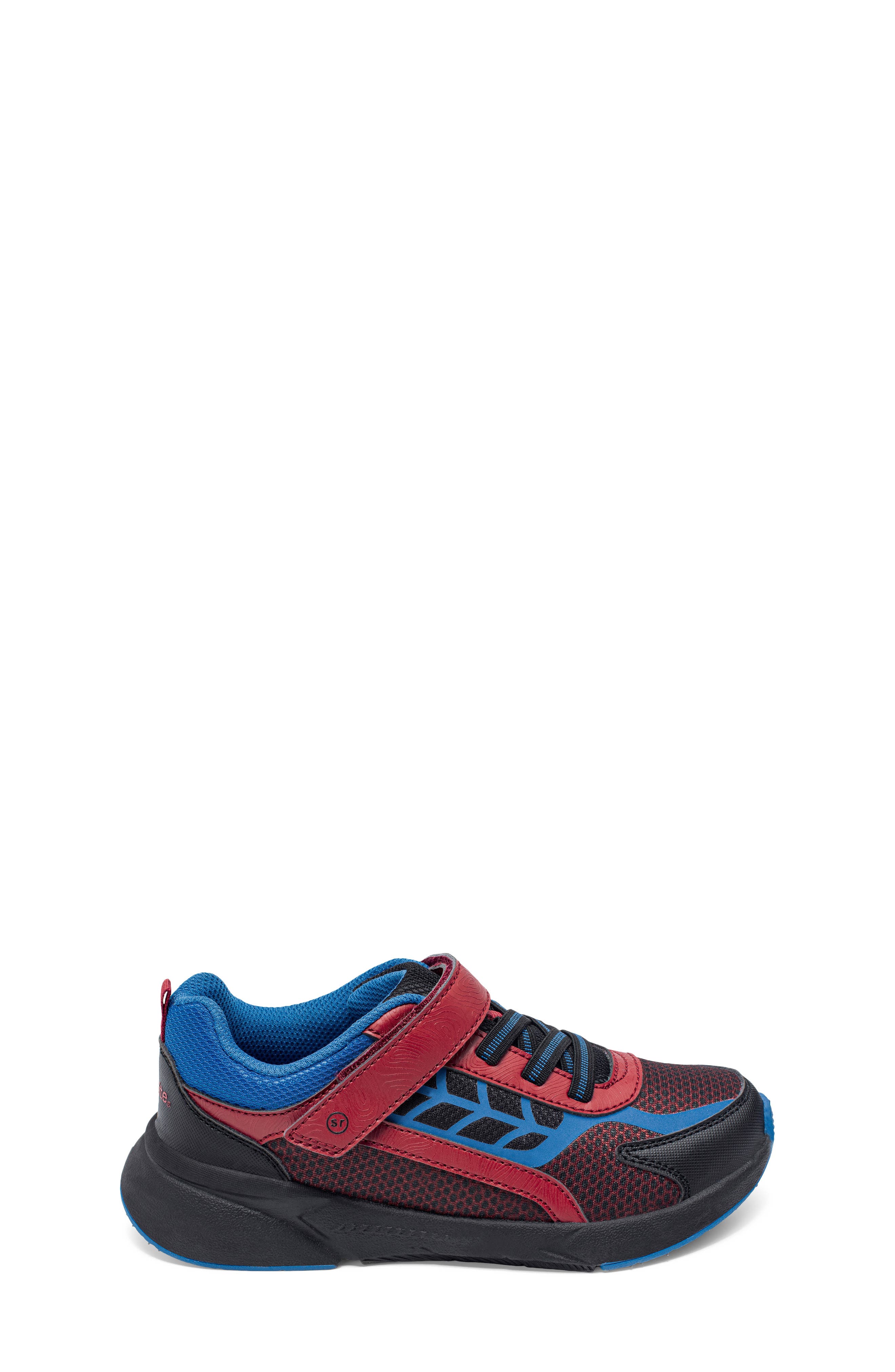 Kids' Equilibrium Sneaker, Alternate, color, BLACK/ RED