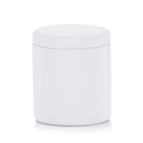 Domus White Matte Canister