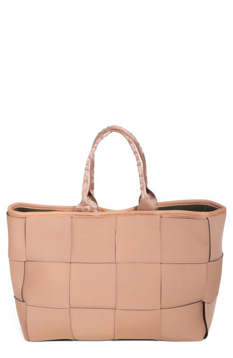 Icon Water Resistant Woven Neoprene Tote Bag