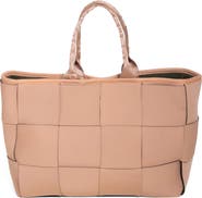 POP UPS BRAND Icon Water Resistant Woven Neoprene Tote Bag