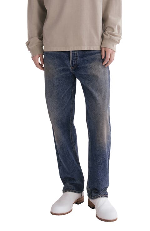 '90s Mid Rise Relaxed Straight Leg Jeans (Tempo)