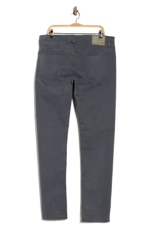Ag Tellis Stretch Sateen Modern Slim Pants In Gray
