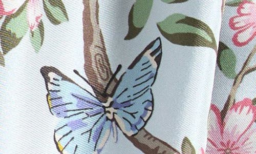 Echo Spring Unfolding Silk Oblong Scarf In Sky Blue