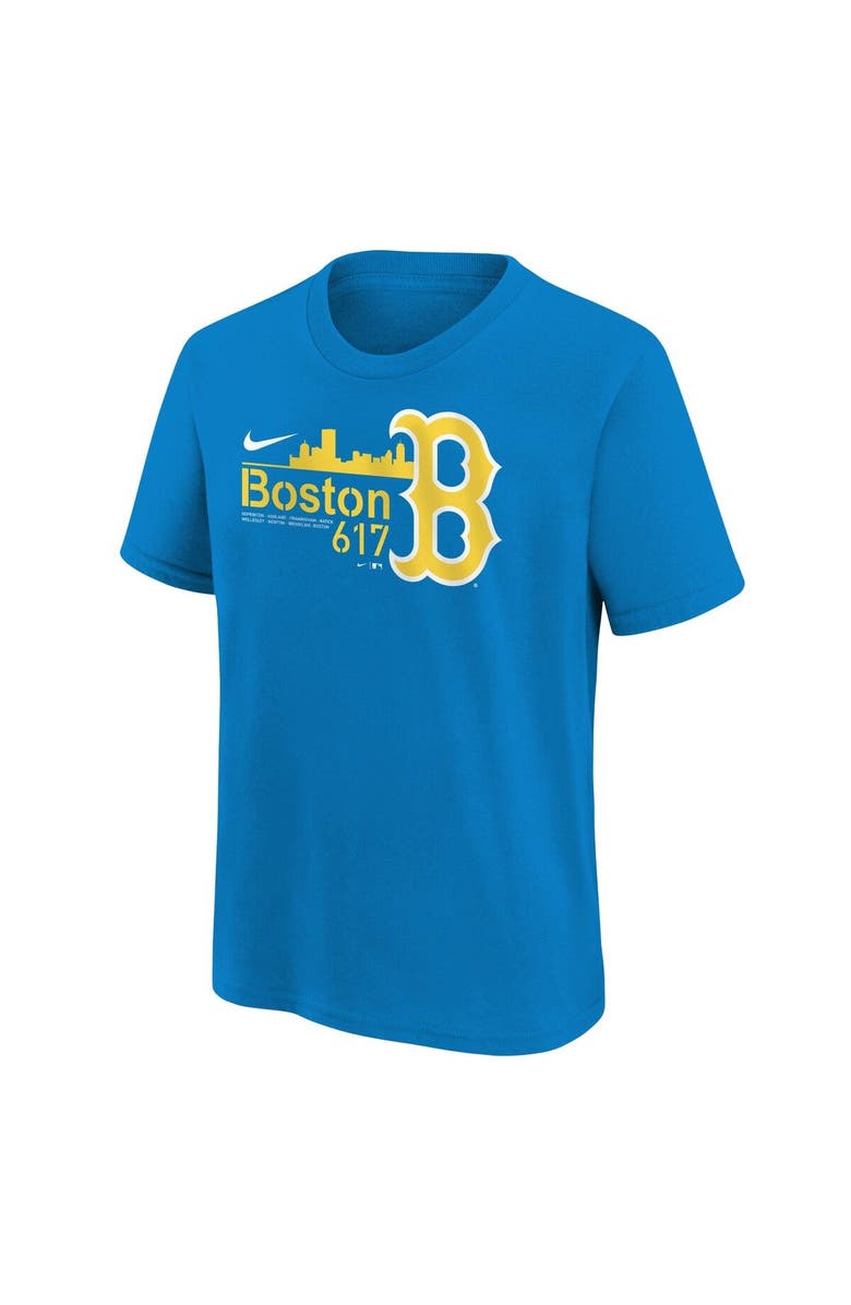 Nike Preschool Nike Blue Boston Red Sox City Connect Graphic T-Shirt, Alternate, color,