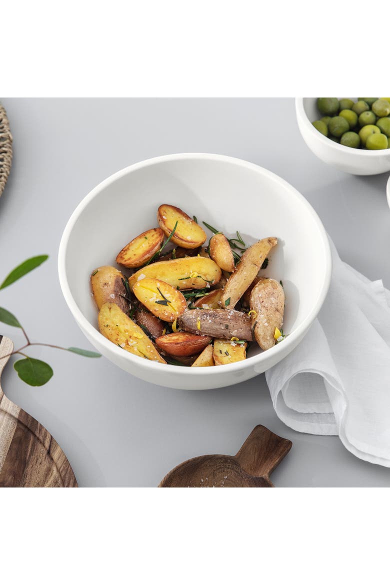 Artesano Original Round Bowl, Alternate, color, white