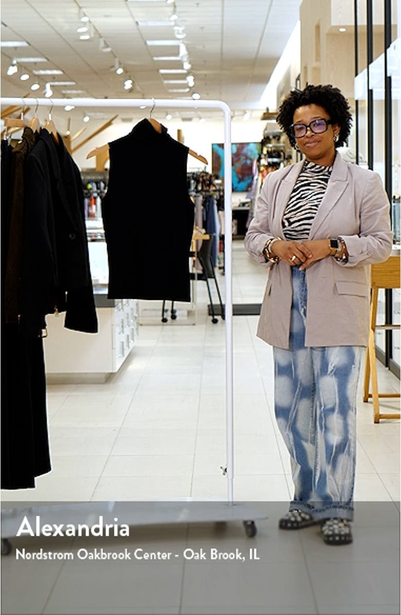 Sleeveless Modal Turtleneck Top, sales video thumbnail