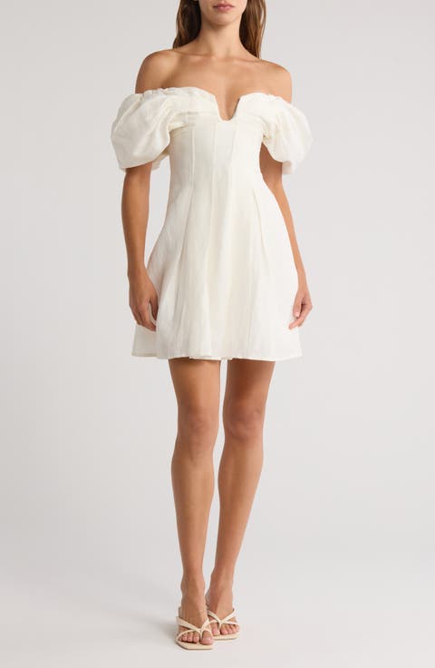 Seraphina Tassel Trim Minidress