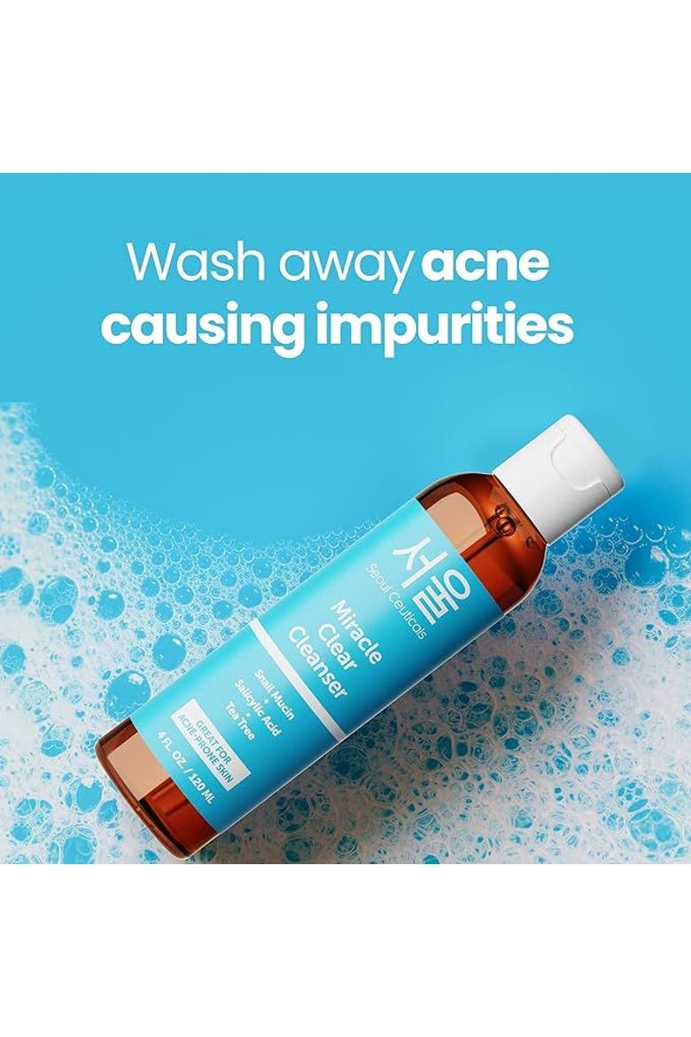 Miracle Clear Korean Snail Mucin Cleanser, Alternate, color, Clear