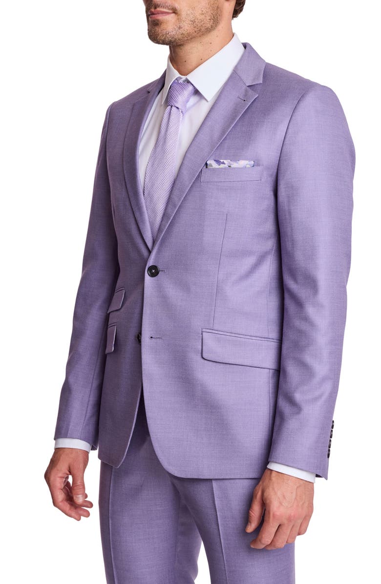 PAISLEY & GRAY Dover Slim Fit Sport Coat, Alternate, color, Lavender Shark
