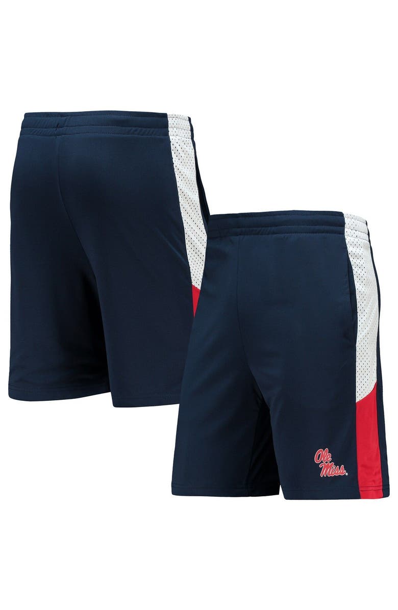 COLOSSEUM Men's Colosseum Navy Ole Miss Rebels Very Thorough Shorts, Main, color, 