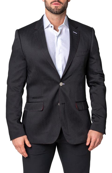 Socrates Blue Black Sport Coat
