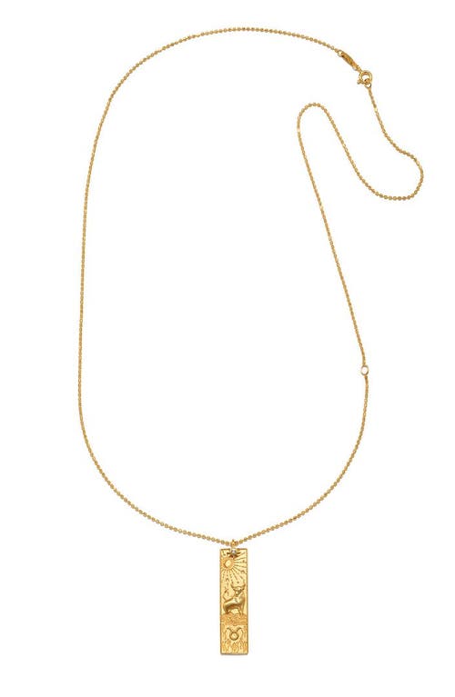 Satya Jewelry Story Of Zodiac Necklace In Brown