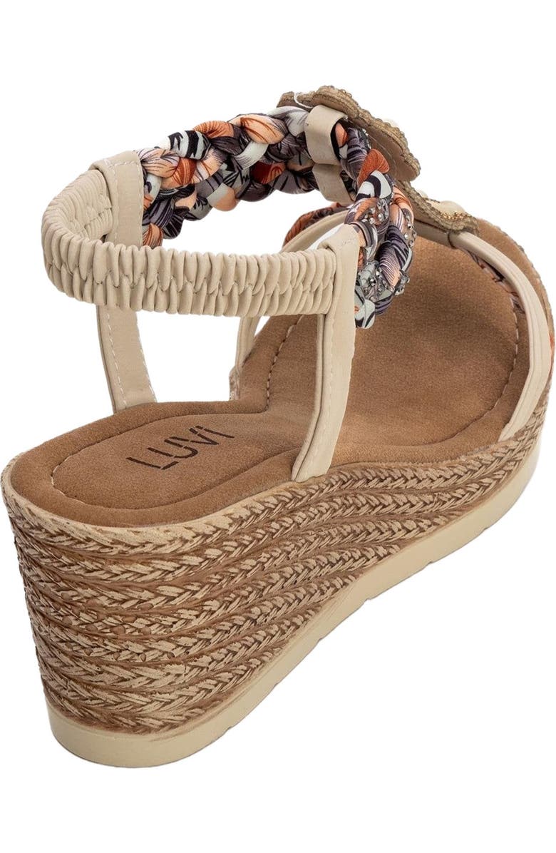 Prologue Shoes Sogno Rhinestone Espadrille Sandal, Alternate, color,