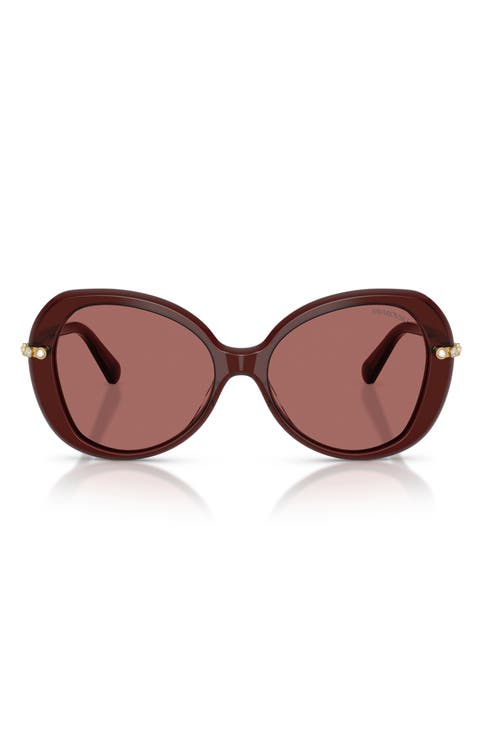 55mm Butterfly Sunglasses