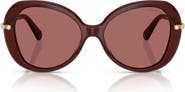 Swarovski 55mm Butterfly Sunglasses