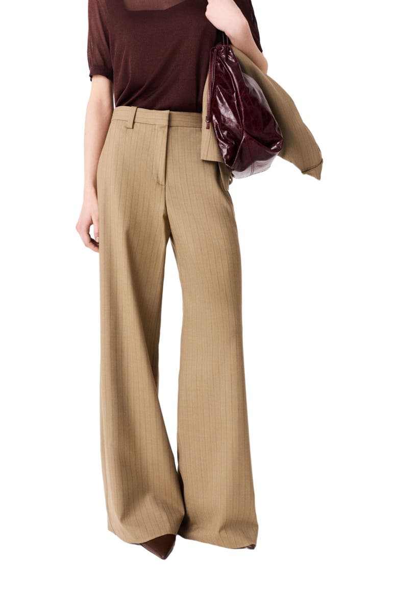 Suit trousers, Alternate, color, Beige