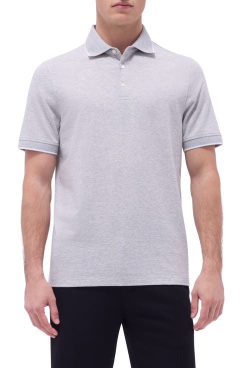 Tipped Contrast Collar Polo