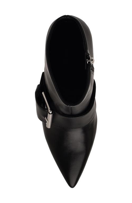 Nine West Colin Pointed Toe Bootie In Black
