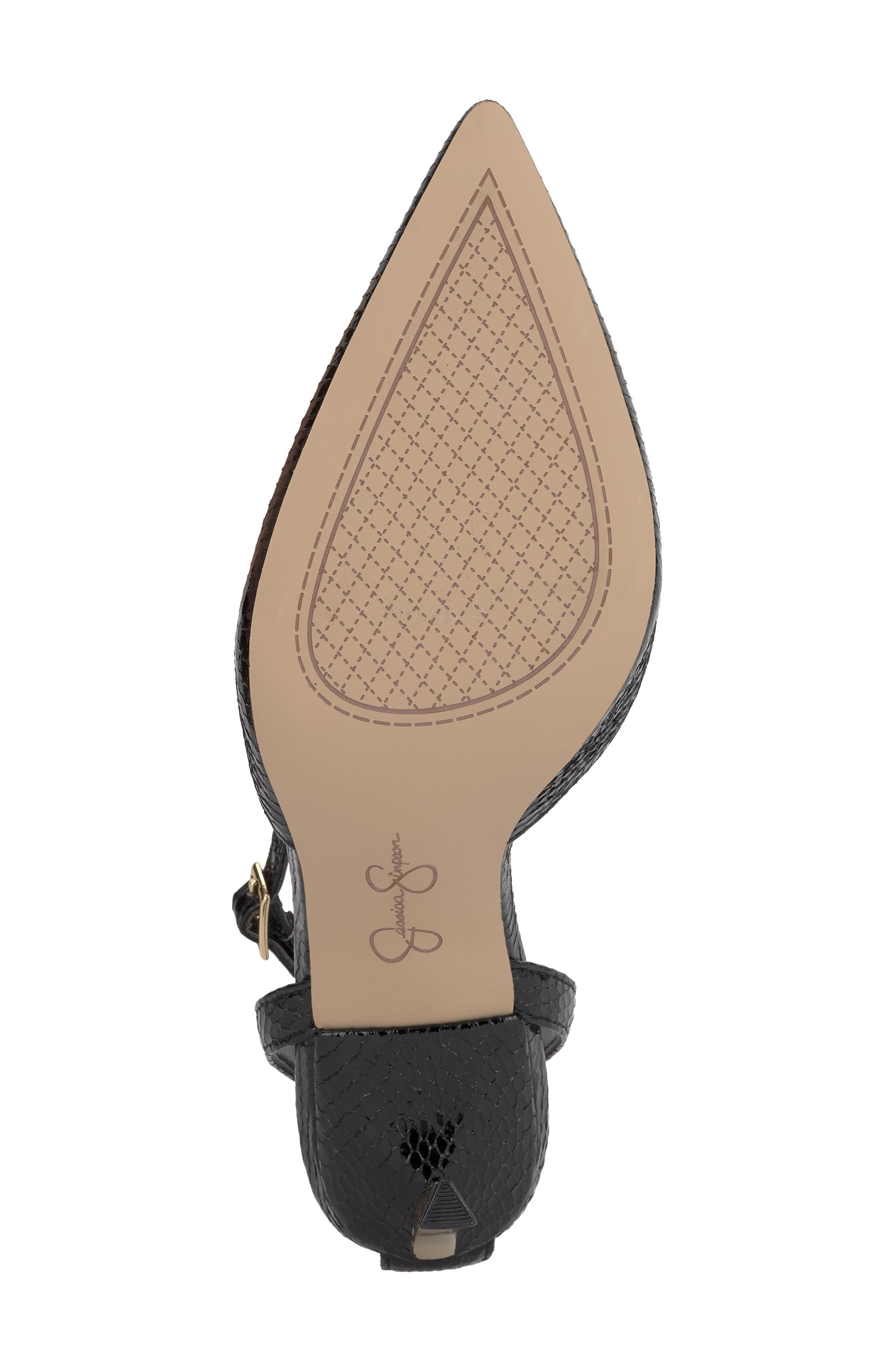 Jessica Simpson Kalynia Ankle Strap Pump, Alternate, color, Black