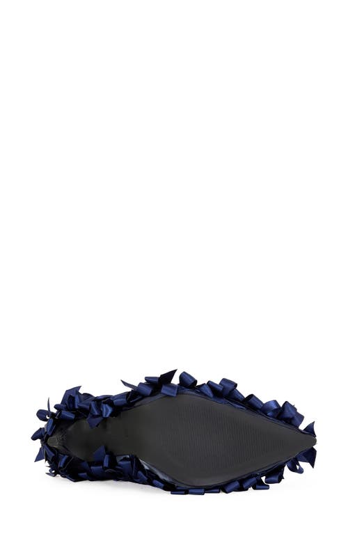 Azalea Wang Lylio Bow Pump In Blue