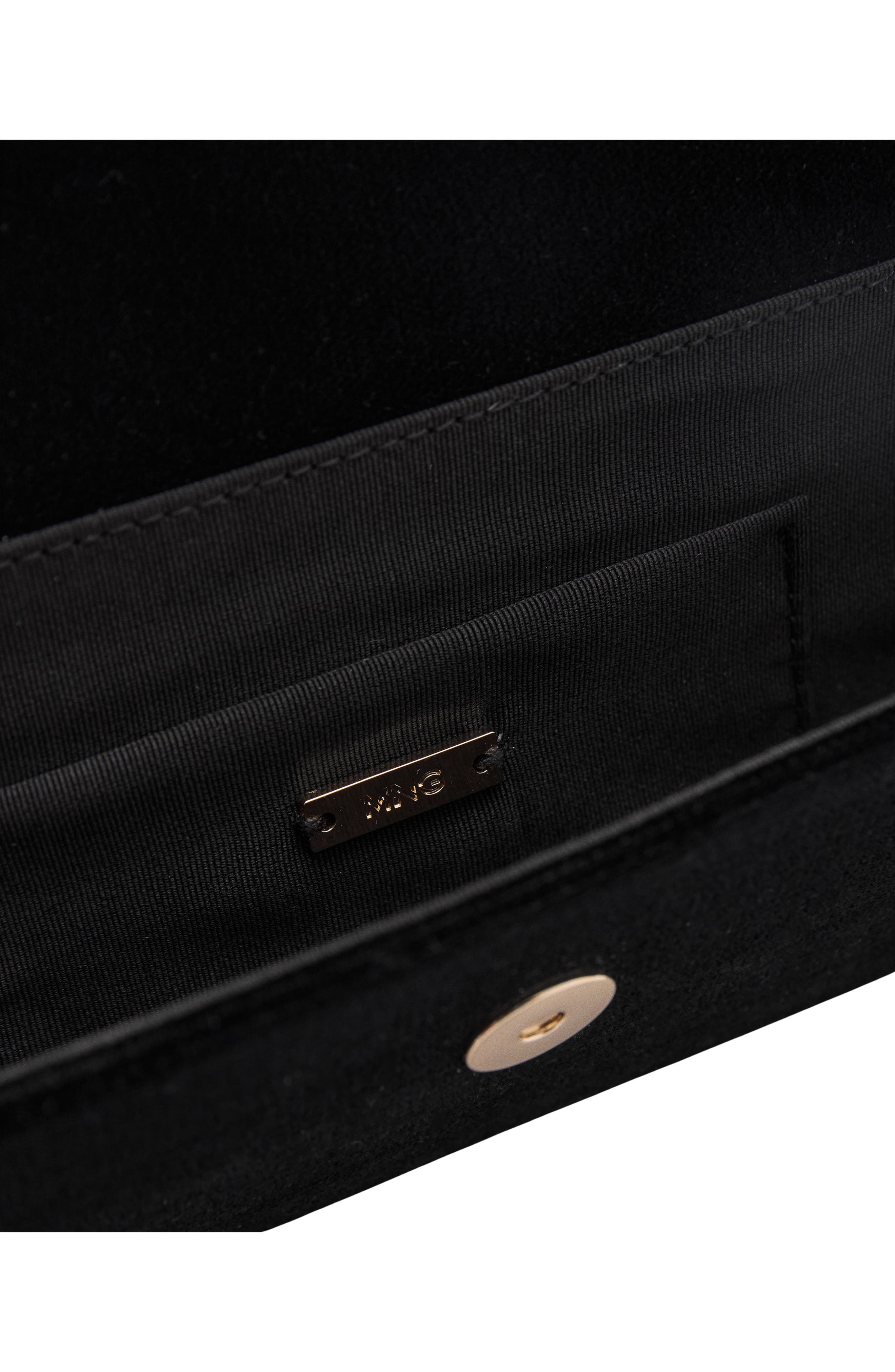 MANGO Chain Strap Shoulder Bag, Alternate, color, 