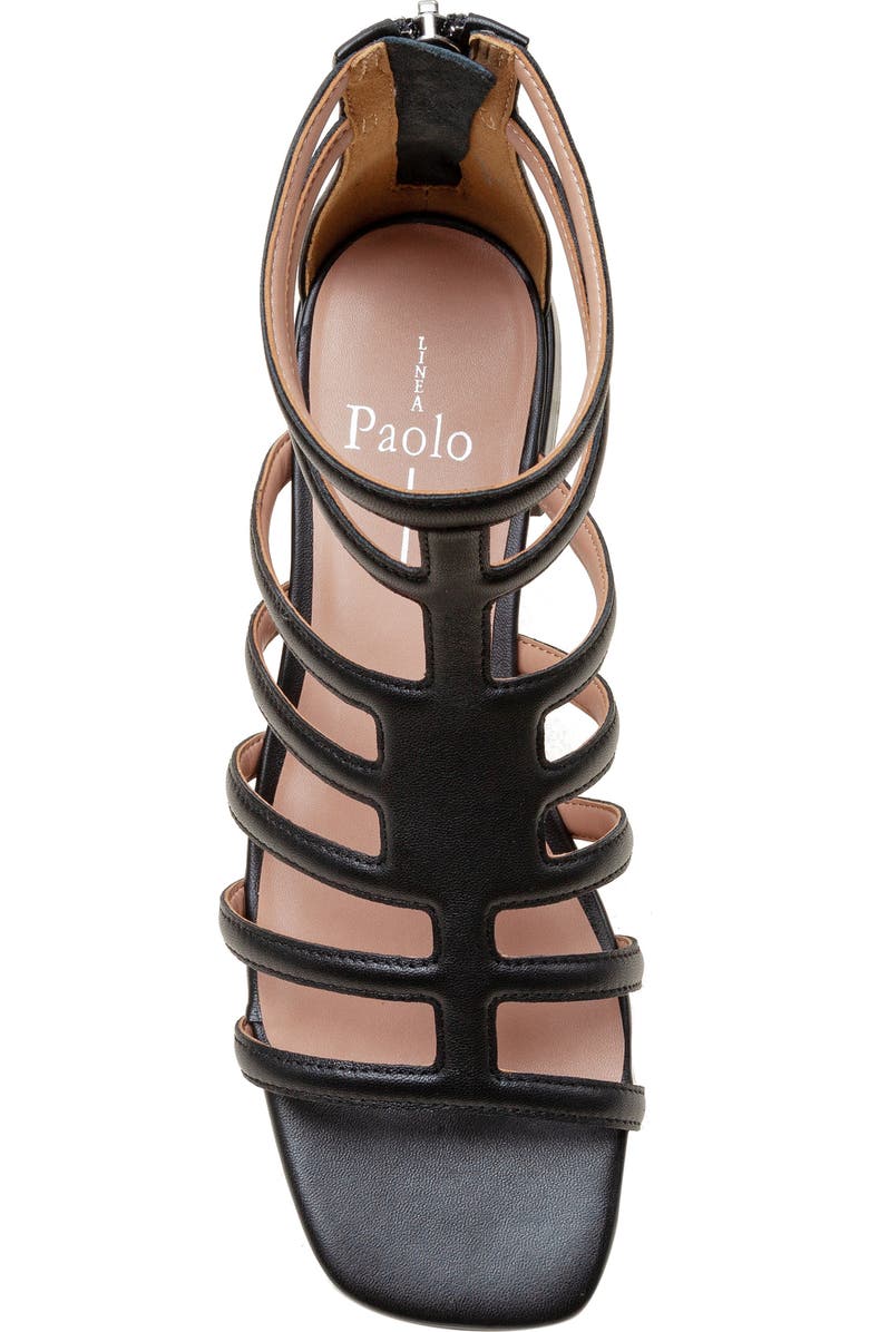 Linea Paolo Lital Strappy Sandal, Alternate, color, Black