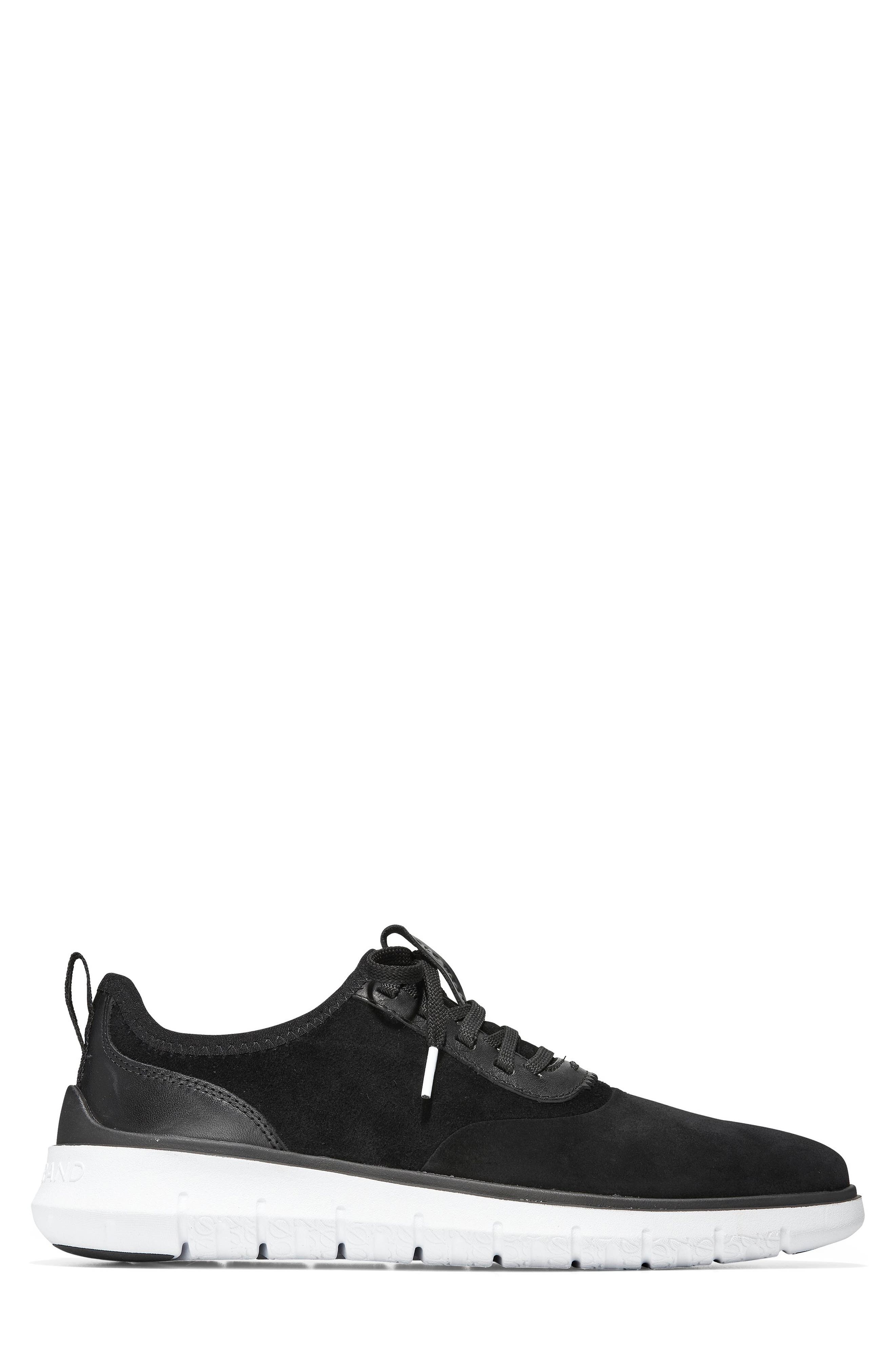 Generation ZerøGrand Sneaker, Alternate, color, BLACK SUEDE / IVORY