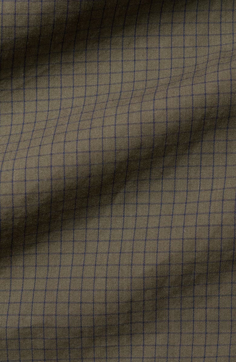 Seasalt Cornwall Turnstone Check Organic Cotton Button-Up Shirt, Alternate, color, Barley Mow Bramble