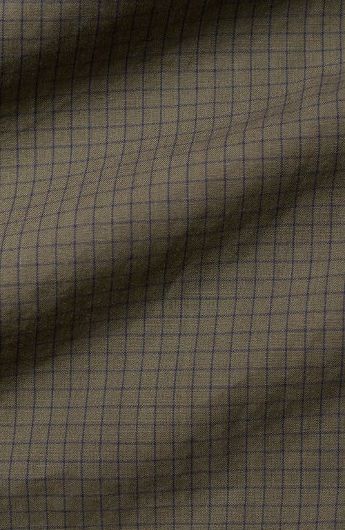 Seasalt Cornwall Turnstone Check Organic Cotton Button-up Shirt In Green