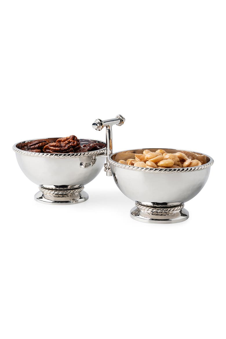 Graham Double Cocktail Bowl, Alternate, color, SILVER