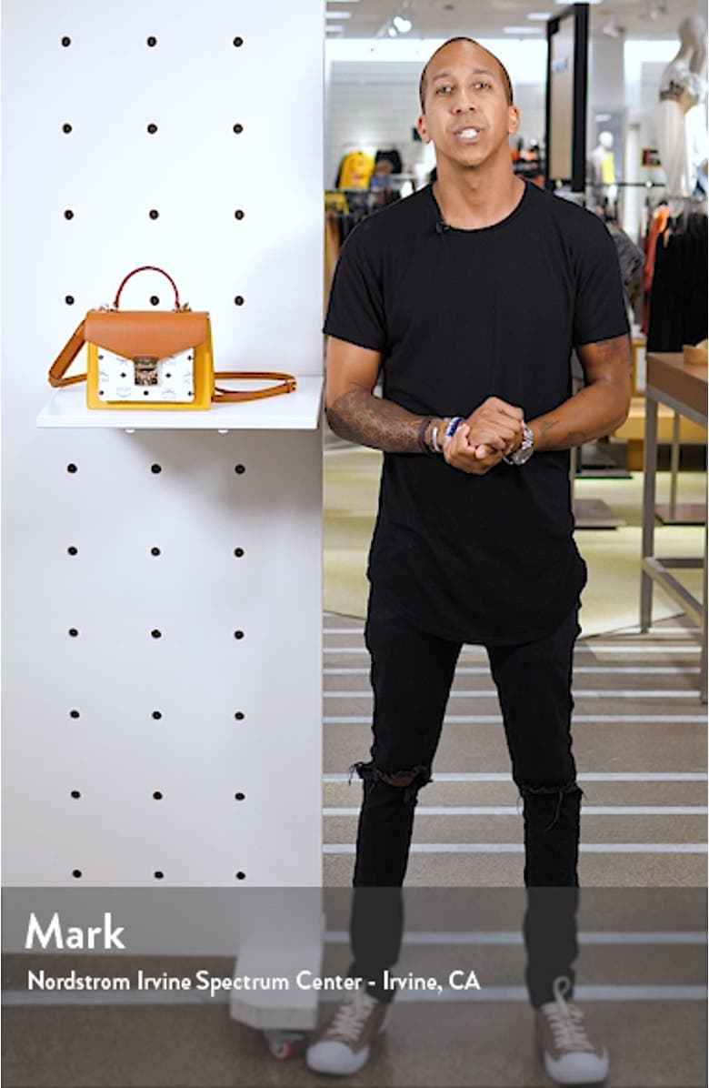 Patricia Visetos Coated Canvas & Leather Block Satchel, sales video thumbnail