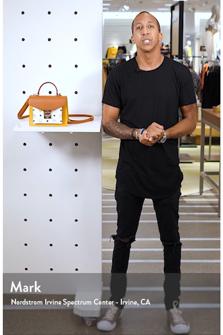 Patricia Visetos Coated Canvas & Leather Block Satchel video