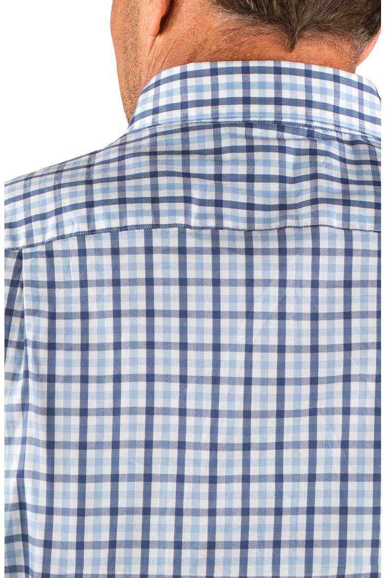 Button Down Shirt, Alternate, color, BLUE/ SARGASSO CHECK