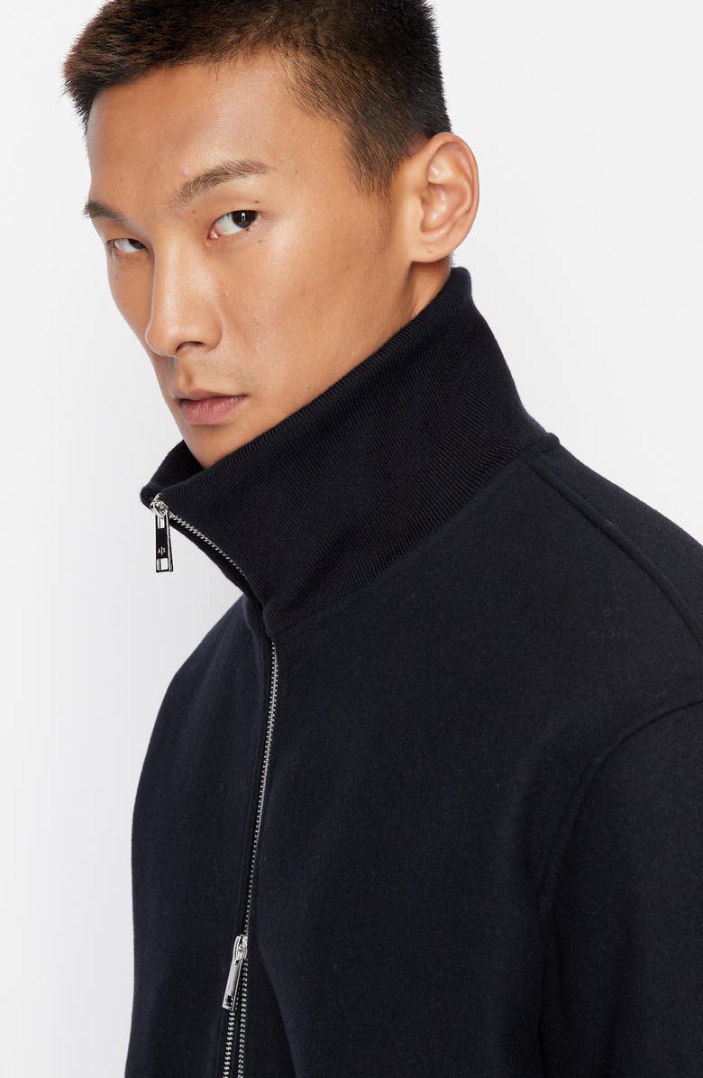 Armani Exchange Zip Front Jacket, Alternate, color, 