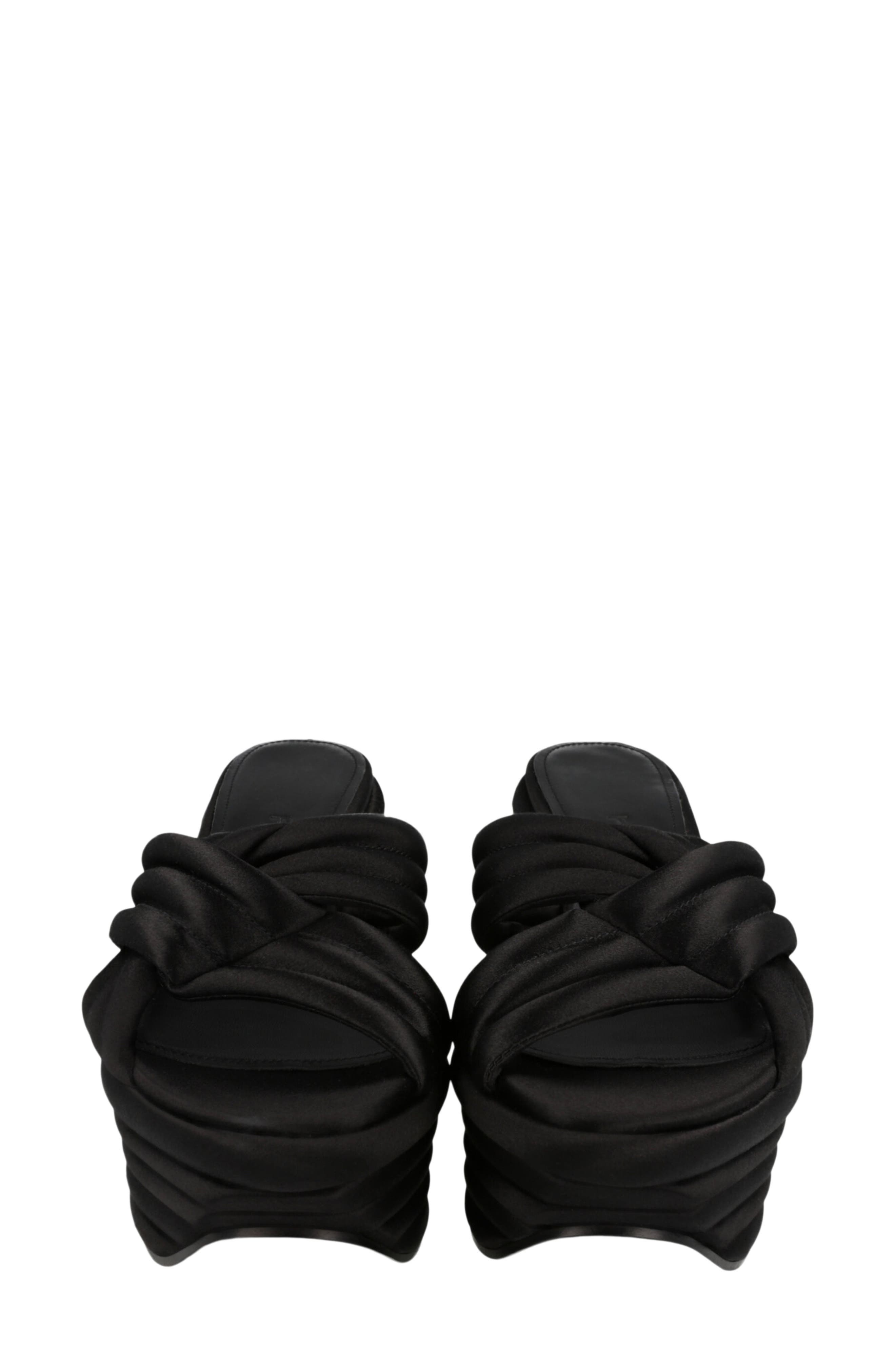 Rey Platform Sandal, Alternate, color, BLACK
