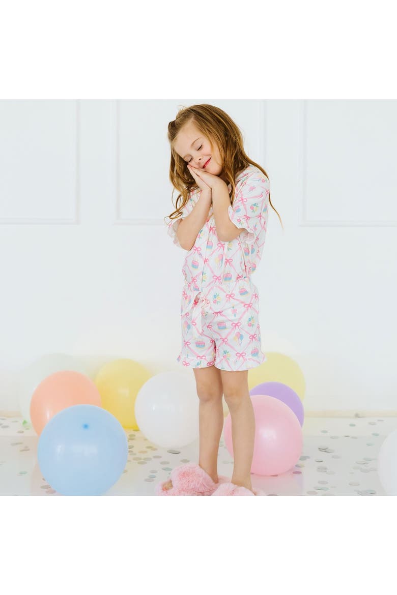 Birthday Girl Lounge Set, Alternate, color, Ivory