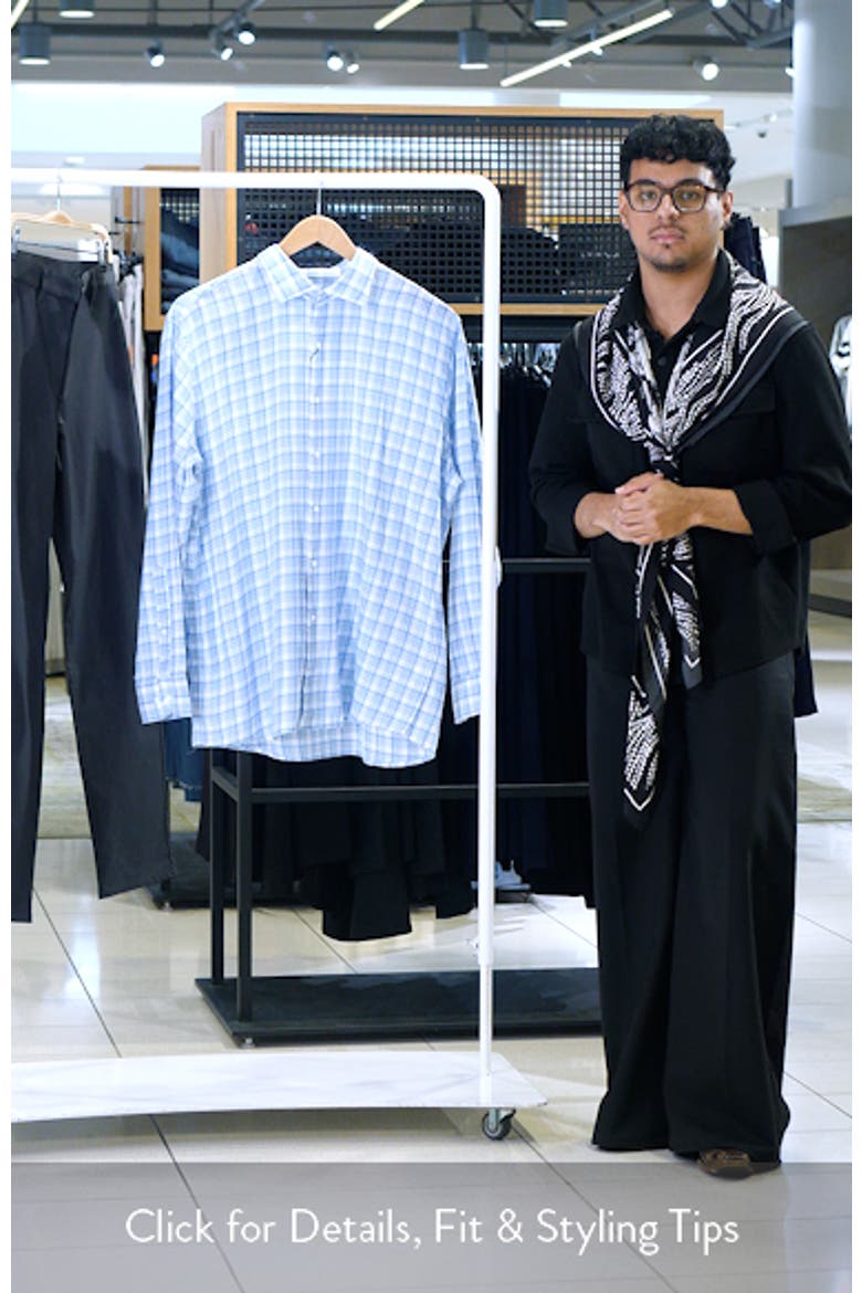 Waterrock Plaid Cotton & Lyocell Button-Up Shirt video