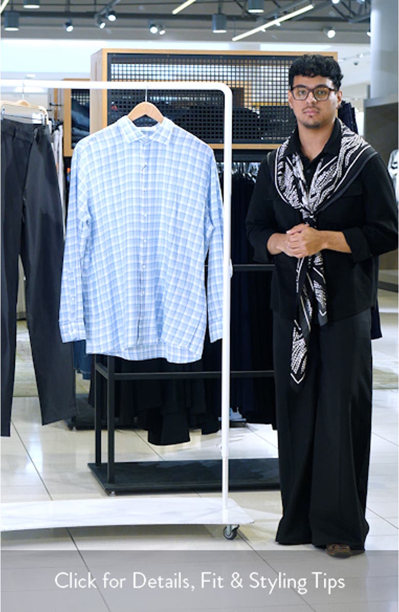 Waterrock Plaid Cotton & Lyocell Button-Up Shirt, sales video thumbnail